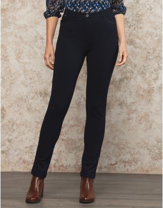 Pantalon slim Milano bleu