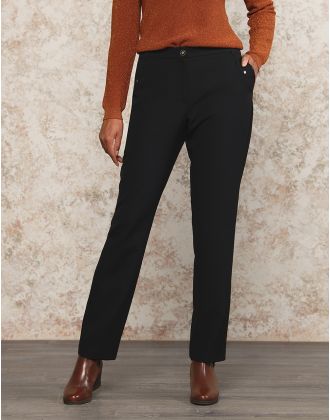 Pantalon crêpe chic