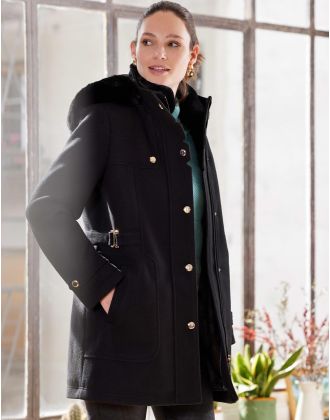 Manteau chic noir