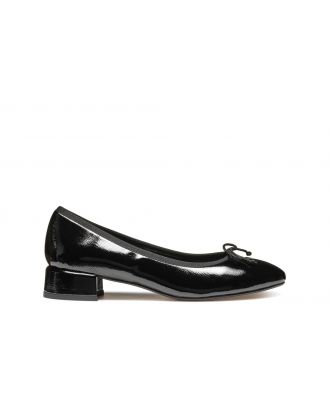 Ballerines talon noir