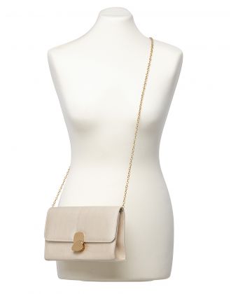 Pochette chic beige