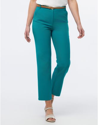 Pantalon chic émeraude