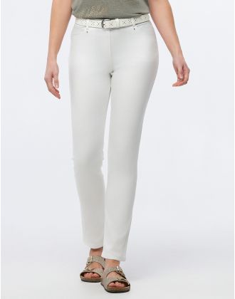 Pantalon coton blanc