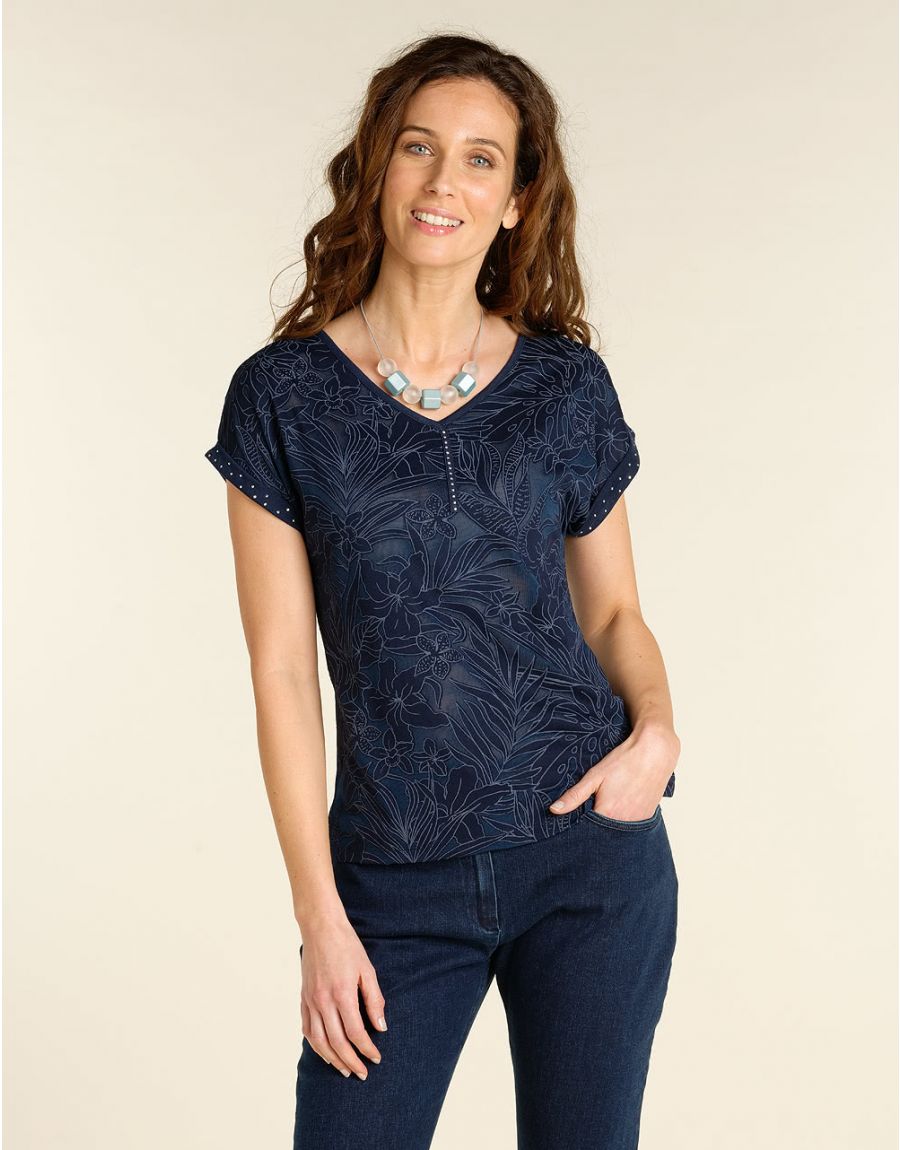 Top en maille feminin T Shirts Christine Laure