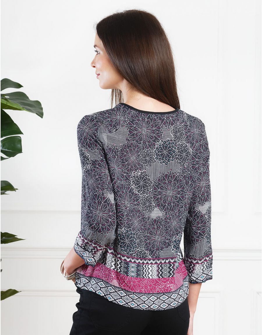 Blouse vas e en dentelle Blouses Chemisiers Christine Laure