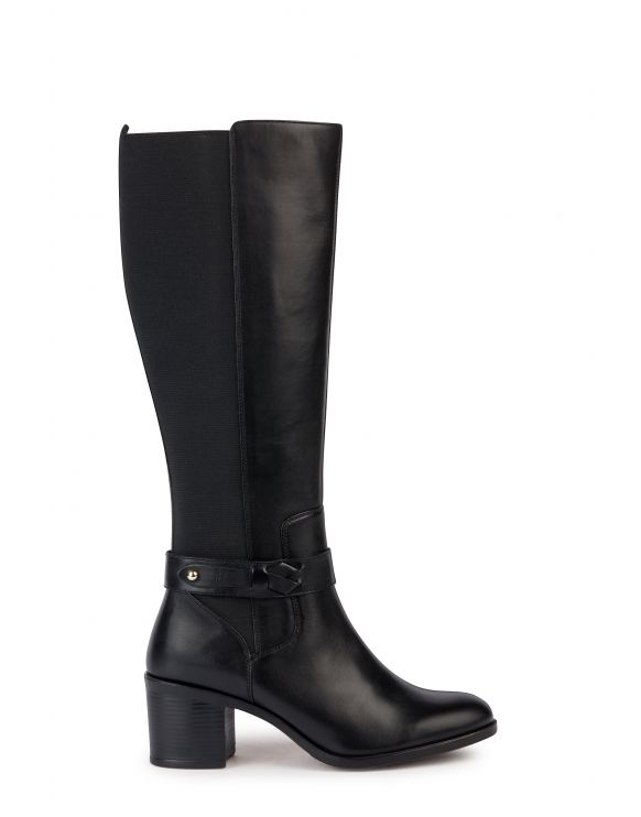 Bottes 2024 cuir soldes